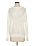 MNG 100% Polyester Solid Ivory Pullover Sweater Size S - photo 1