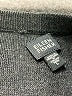 Eileen Fisher 100% Wool Solid Black Gray Wool Skirt Size L - photo 4