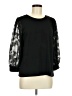 CeCe Black 3/4 Sleeve Top Size M - photo 1