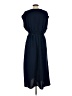 Max Studio 100% Polyester Solid Blue Cocktail Dress Size L (estimated) - photo 2