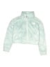 The North Face 100% Polyester Tie-dye Blue Teal Track Jacket Size 7 - 8 - photo 1