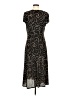 Studio M Paisley Black Casual Dress Size 8 - photo 2