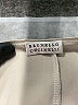 Brunello Cucinelli Silver Ivory Sleeveless Silk Top Size M - photo 4