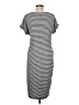 Gap Stripes Gray Casual Dress Size M - photo 2