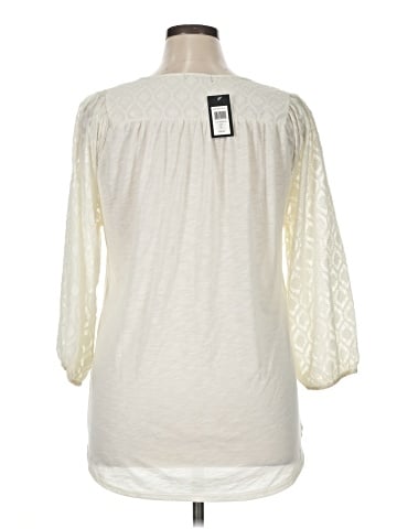 Verve Ami 3/4 Sleeve Blouse (view 2)