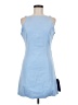 Lulus Solid Blue Casual Dress Size M - photo 1