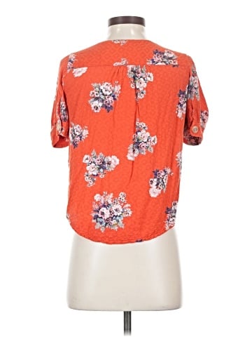 Maeve by Anthropologie Short Sleeve Blouse (view 2)