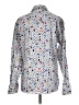 Visconti Print Silver Long Sleeve Button-Down Shirt Size L - photo 2