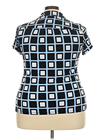 Alfani Short Sleeve Blouse (view 2)