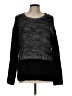 Eric + Lani Tweed Black Pullover Sweater Size L - photo 1