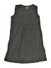 Lands' End Solid Gray Dress Size 8 - photo 1