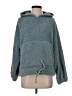 American Eagle Outfitters 100% Polyester Teal Poncho Size S - photo 1