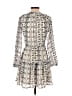 Adelyn Rae 100% Polyester Print Ivory Casual Dress Size XS - photo 2