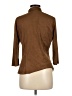 Studio M 100% Polyester Brown 3/4 Sleeve Blouse Size M - photo 2