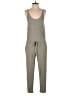 Lou & Grey Solid Gray Jumpsuit Size XS - photo 1
