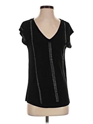 New York & Company Short Sleeve T-Shirt (view 1)