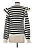 Ann Taylor LOFT 100% Polyester Stripes Ivory Pullover Sweater Size S - photo 2