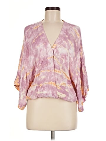 Young Fabulous & Broke Long Sleeve Blouse (view 1)