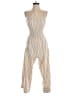 Old Navy Stripes Ivory Jumpsuit Size XS - photo 1