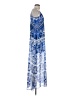 Express 100% Polyester Tie-dye Blue Casual Dress Size XS - photo 4