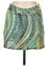 Mare Blu Paisley Teal Green Casual Skirt Size L - photo 1