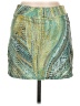 Mare Blu Paisley Teal Green Casual Skirt Size L - photo 2