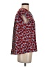 dalia 100% Polyester Red Short Sleeve Top Size S - photo 4