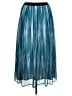 Notations 100% Polyester Teal Casual Skirt Size 1X - photo 2
