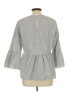 Amour Vert Gray 3/4 Sleeve Blouse Size L - photo 2