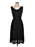 Express 100% Polyester Solid Black Cocktail Dress Size 11 - 12 - photo 1