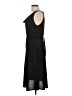 Express 100% Polyester Solid Black Cocktail Dress Size 11 - 12 - photo 5