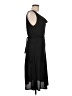 Express 100% Polyester Solid Black Cocktail Dress Size 11 - 12 - photo 4