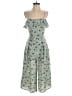 Trixxi Hearts Green Jumpsuit Size S - photo 1