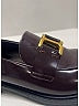 Chloé Burgundy Flats Size EU 37 1/2 - photo 7