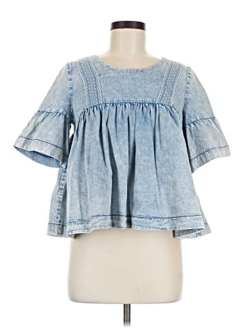 Pol Short Sleeve Blouse (view 1)