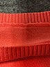 Assorted Brands 100% Polyester Hearts Orange Pullover Sweater Size XL - photo 7