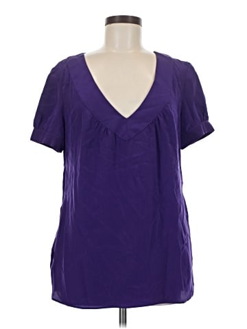 Rory Beca Short Sleeve Silk Top (view 1)