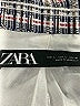 Zara Tweed Silver Blazer Size L - photo 6