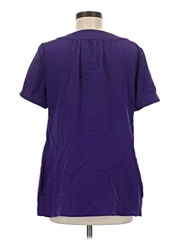 Rory Beca Short Sleeve Silk Top (view 2)