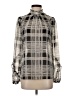 Reiss Silver Long Sleeve Blouse Size 2 - photo 1