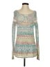 Free People Teal Pullover Sweater Size S - photo 1