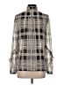 Reiss Silver Long Sleeve Blouse Size 2 - photo 2