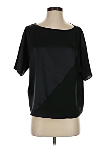 Eileen Fisher Short Sleeve Silk Top (view 1)