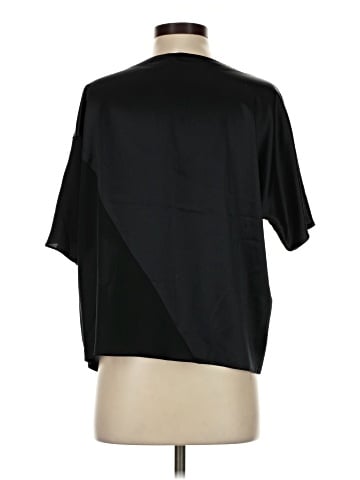 Eileen Fisher Short Sleeve Silk Top (view 2)