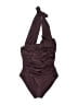 Assorted Brands Solid Brown One Piece Swimsuit Size S - photo 1