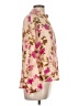 Assorted Brands 100% Viscose Floral Pink Long Sleeve Blouse Size Lg - XL - photo 4