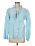 CBR Blue Long Sleeve Blouse Size M - photo 1