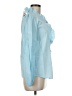 CBR Blue Long Sleeve Blouse Size M - photo 4