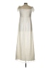 ModCloth 100% Polyester Ivory Casual Dress Size L - photo 2