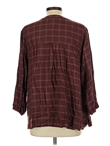 Wrangler Jeans Co 3/4 Sleeve Blouse (view 2)
